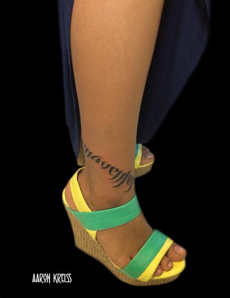 Tattoos - Lettering - 103609